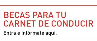 Becas carnet de conducir